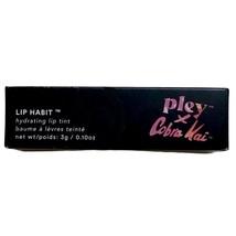 Pley x Cobra Kai Lip Habit Hydrating Lip Tint Cherry Blossom 0.10oz 3g - £16.55 GBP
