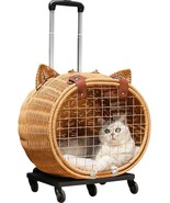 ? Portable Pet Trolley Carrier With Wheels Pet Travel Carrier Pet Carrie... - $126.99