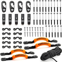 Kayak Carry Handle Rigging Kit -Kayak Canoe Carry Handles, 15 Ft 6Mm Ela... - $35.93