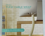 Flexi Cable Wrap ( Rubber ) 0.5&quot; to 1&quot; x 12 ft White UTWFCW12WH - NEW - $19.79
