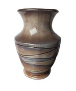 VTG Sgraffito Vase Raku Pottery Style American Indian Arrow Point Pearl ... - £105.72 GBP