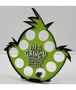 Handmade Christmas Grinch K Cup Coffee Wooden Holder Grinch before Coffee - $34.54 CAD