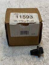 Pack of 10 Oil Drain Plugs 5.8 | 11593 14mm Thread 28mm OD 11mm End - $25.72
