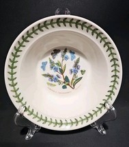 Portmeirion Botanic Garden Rimmmed Cereal/Oatmeal Bowl 6.5&quot; Speedwell Brown - $23.67