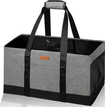 Extra Large Grocery Tote Bag With Handles for Storage Picnics Beach Pool Laundry - £39.95 GBP