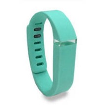 Fitbit Flex Replacement Band by Smart Buddie Solid Teal Voguestrap Small - $9.89