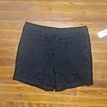 32 Degrees Cool Shorts Black Women Size Small Pull On Pockets Elastic Waist - $14.85