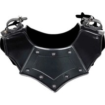 Medieval Blackened Mina Gorget Medieval Neck Body Armour Costume ITEM FOR GIFT - £89.47 GBP