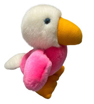 Baby Flamingo Pink Bird 7” Plush Stuffed Animal - £7.18 GBP