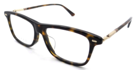 Gucci Eyeglasses Frames GG0519OA 002 52-15-140 Havana / Gold Made in Italy - $194.43