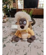 NWT Vintage Disney Store The Black Couldron Hen Wen Gurgi 7&quot; Bean Bag Plush - $315.97 MXN