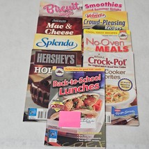 Mini Magazines from Pil Cookbooks Lot of 9 Hershey&#39;s Sargento Biscuit Smoothies - £12.67 GBP