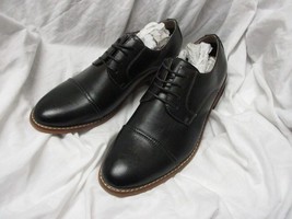 Mens Bruno Marc New York Dress Shoes Size 6.5 Lace Up Color black Marlon-1 - $76.22