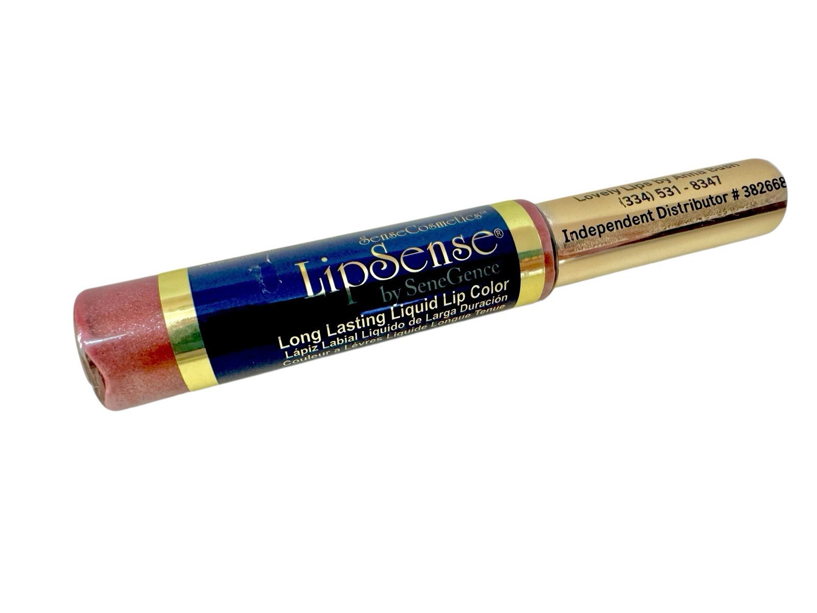 LipSense By SeneGence Precious Topaz Long Lasting Liquid Lip Color Sealed - $21.95