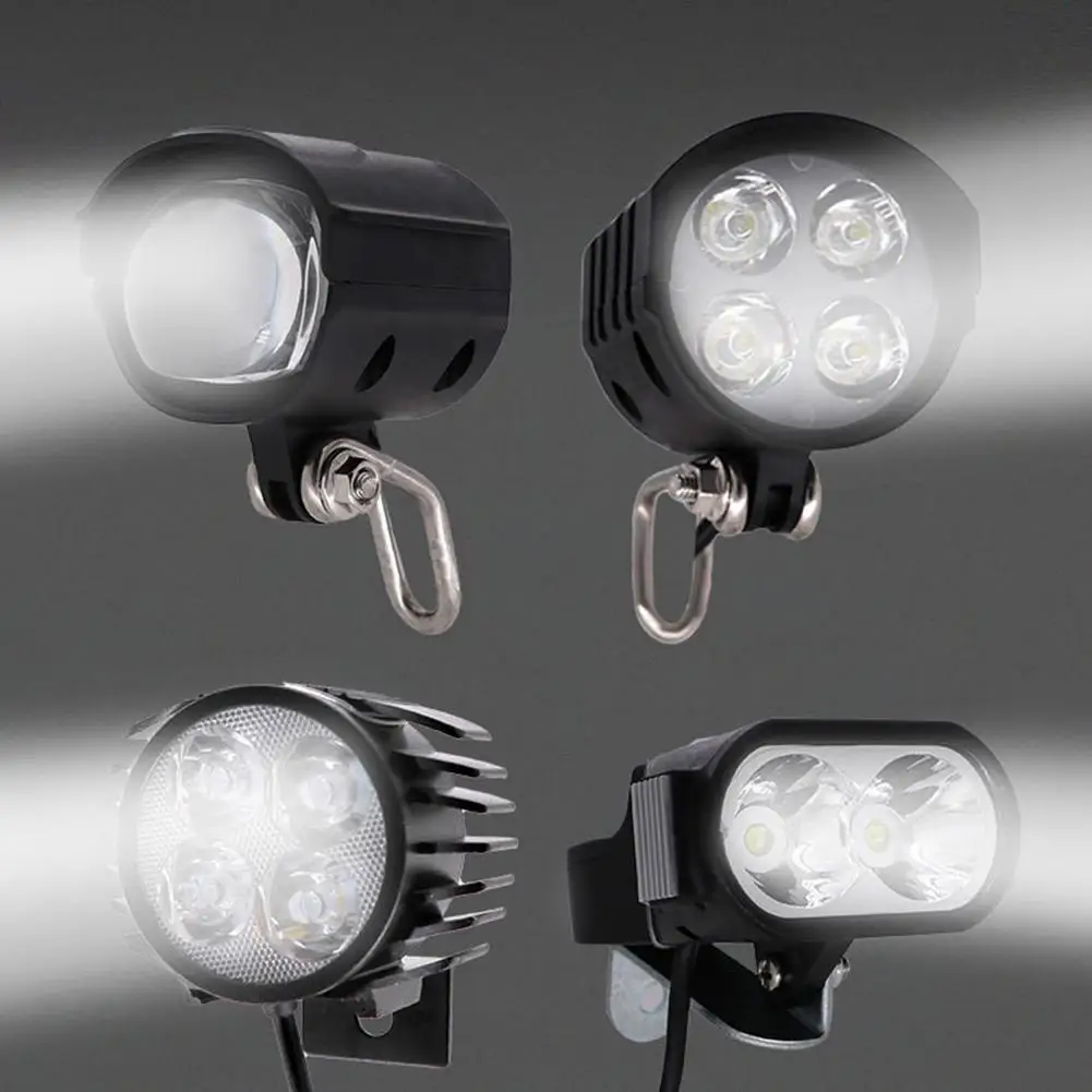 Bicycle Led Flashlight Super Bright Folding Electric Spotlight Waterproof - $11.78+