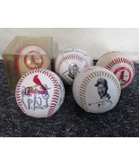Lot Of 5 STL Cardinals Baseball Ball Lot Ozzie Smith Ken Griffey Jr. Red... - $36.91 CAD