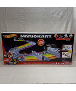 Hot Wheels Mario Kart Rainbow Road Lights &amp; Sounds Race Track Set New Op... - €115,53 EUR