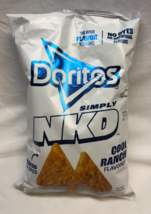 NEW Limited Edition 9oz BAG of DORITOS NKD COOL RANCH Naked NO DYES Simply - $9.90