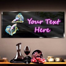 Personalized tropical fish neon sign 600mm x 250mm 106237 thumb200