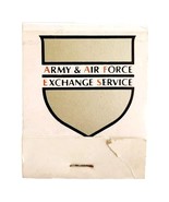 Army And Air Force Exchange Service Vintage Matchbook Military Struck E19D - $33.94 CAD