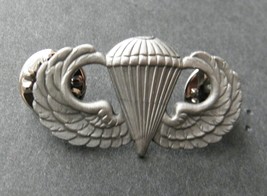 Army Paratrooper Basic Jump Wings Pewter 1.5 inches US USA - £4.36 GBP