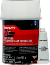 Bondo Body Filler, Original Formula for Fast, Easy Repair &amp; Restoration - £14.54 GBP