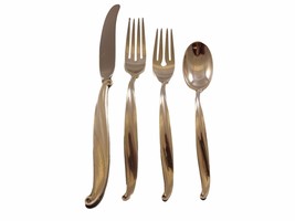 Swan Lake by International Sterling Silver Flatware Service For 8 Set 32 Pieces - £1,543.15 GBP