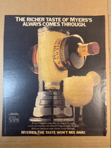 JOHN LENNON Vintage Magazine ClippingLive in New York’ Album Myers Rum Ad - £4.86 GBP