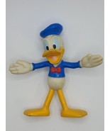 Walt Disney World Resort Donald Duck Bendable Bendy Toy 4&quot; Figure Kellogg&#39;s - $11.43 CAD