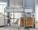 Merax Modern Twin Heavy Bunk Bed with Ladder Loft Bed with Desk for Bedr... - $444.99