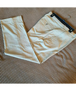 David Taylor Collection Perfect Pants Pale Khaki Waistband Stretch Flex ... - $21.80 CAD