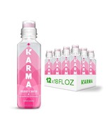 Karma Wellness Probiotic Water, Strawberry Lemonade, 18 fl oz (Pack of 12) - $855.11 MXN