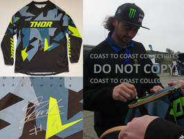 Dylan Ferrandis Supercross Motocross signed Thor Jersey COA proof autographed. - £281.43 GBP