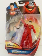 Superman: Man of Steel Wrecking Ball Superman Figure with Mega Bashing Ball - £14.36 GBP