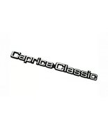 Caprice Classic Trunk Lid Emblem Name Plate bin 34 - $745.80 MXN