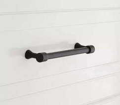 New 4&quot; Black Strasbourg Solid Brass Cabinet Pull by Signature Hardware - £12.63 GBP