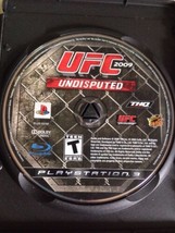 UFC 2009 Undisputed For PlayStation 3 PS3 Wrestling With Manual And Case 0E - £7.22 GBP