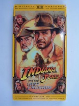 Indiana Jones and the Last Crusade VHS Chapter 25 Edition - £5.20 GBP