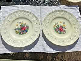 Wellesley Tintern Wedgwood Dinner Plates (2) 10 3/4” - $32.73