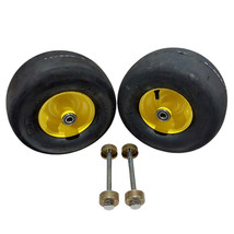 Proven Part 2 Pack 11x6-5 Air Filled Tires With Rim Bearings Fits John Deere Z3 - £120.10 GBP