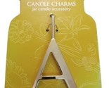 Yankee Candle Charms Accessory for Jar Candle Letter A Initial NEW Agnes... - £2.33 GBP