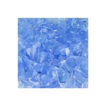 Recycled Chunky Glass, Crystal Blue - Small - 0.25-0.5 in. - 1 lbs - €23,03 EUR