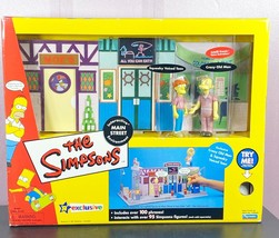 Simpsons Interactive Main Street Environment 2002 Sealed 2 Exclusive Figures - £62.29 GBP