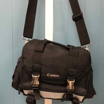 Canon 100-DG Digital Gadget Bag black and silver spots for lenses etc 12... - $59.75