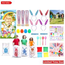 Easter Outdoor Party Games: Sack Races, Egg Hunts &amp; Bunny Headbands Galore! - $46.48