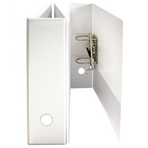 Bantex Insert Lever Arch with Finger Pull 70mm A4 (White) - $33.89