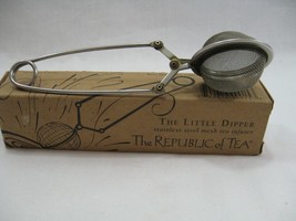The Little Dipper Tea Infuser Republic of Tea Stainless Steel Wire Mesh Ball - £7.70 GBP