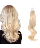 ABH AmazingBeauty 20&quot; Blonde Micro Links Hair Extensions 100% Real Human... - $54.78 CAD