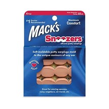 Mack&#39;s Snoozers Ear Plugs (6 Pair) - Beige  - $19.00