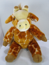 The Bear Factory Sitting Giraffe Plush Stuffed Animal 13&quot; 2001 Realistic - £15.91 GBP